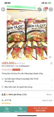 Bún cá cay Hằng Nga Acecook giá rẻ 189k/30 gói. Mua bán Đồ ăn, thực phẩm và các loại khác tại Quận 6 Tp Hồ Chí Minh được đăng bởi Ngọc Hân 