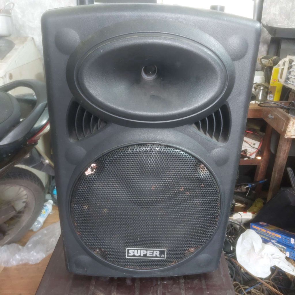 Loa kéo SUPER Đen 3 tấc. Mua bán Tivi, Âm thanh tại Quận 8 Tp Hồ Chí Minh được đăng bởi đai phat hình 1
