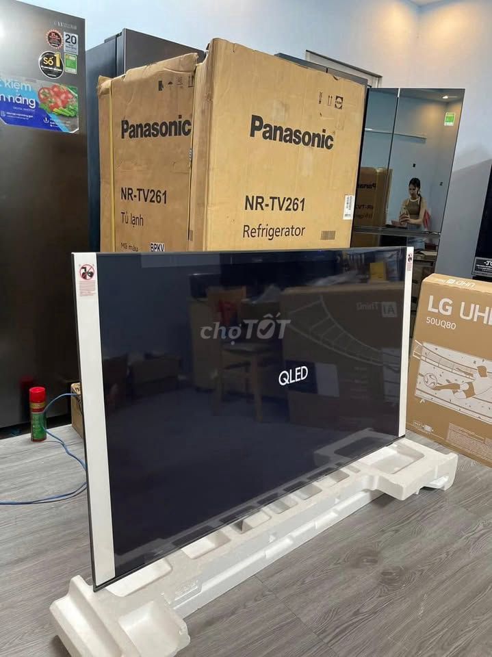 TIVI QLED 65INCH - TRẢ GÓP KHÔNG QUA NGÂN HÀNG. Mua bán Tivi, Âm thanh tại Huyện Bến Lức Long An được đăng bởi Long chuyên bán trả góp hình 1