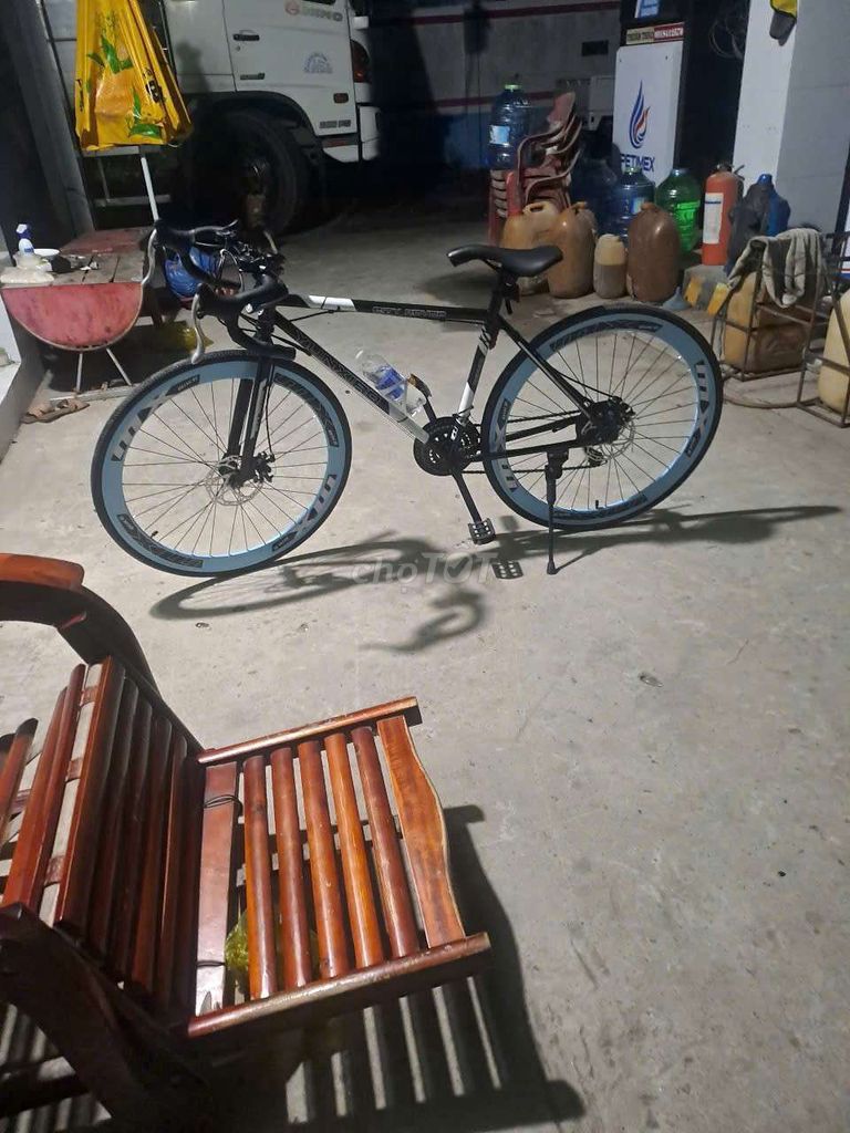 Xe đạp thể thao YUNZHI Đen, Xanh dương. Mua bán Xe đạp tại Huyện Châu Thành Đồng Tháp được đăng bởi Châu Pháp hình 1