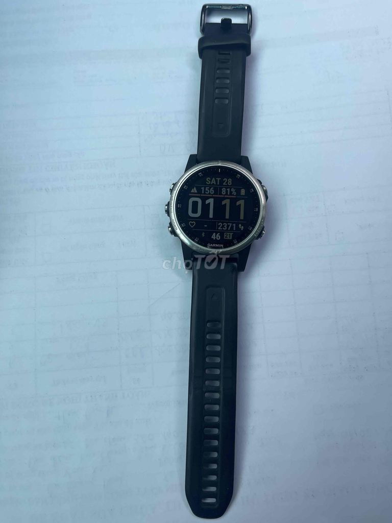 Garmin Fenix 5S Plus Đen. Mua bán Thiết bị đeo thông minh tại Quận Hoàng Mai Hà Nội được đăng bởi Vu huy hình 1