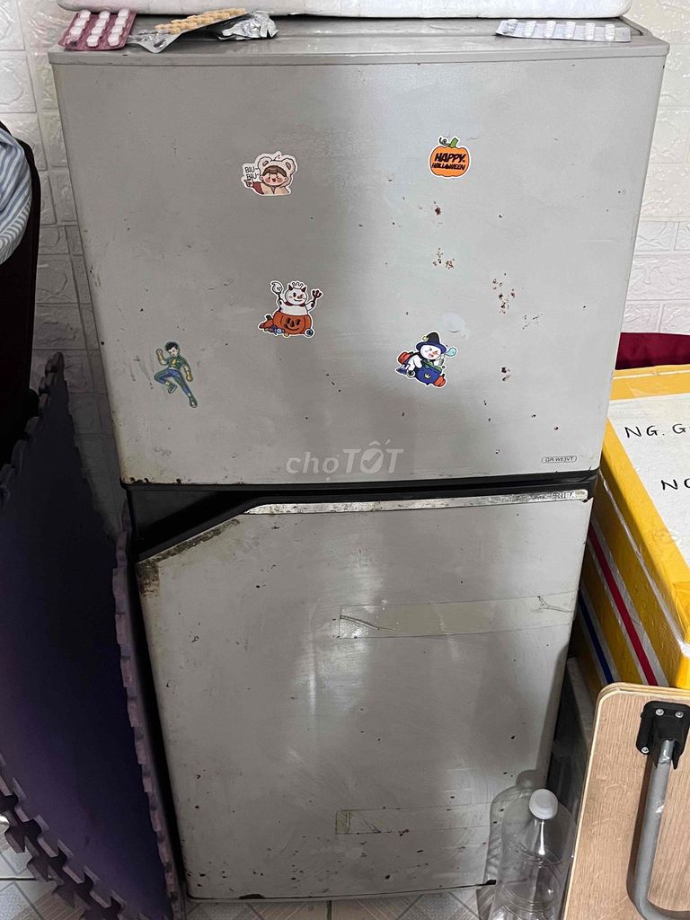 Tủ lạnh Xám. Mua bán Tủ lạnh tại Quận Hoàng Mai Hà Nội được đăng bởi Phương Lê hình 1
