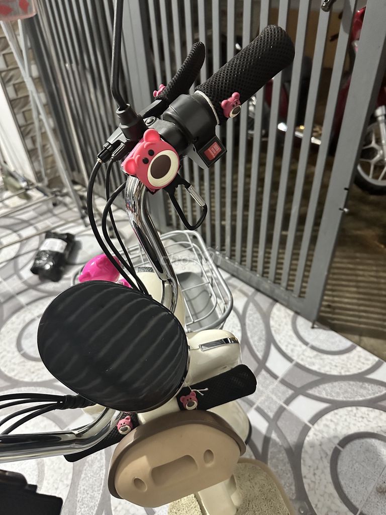 Xe đạp điện TTFAIR màu Trắng kem. Mua bán Xe điện tại Quận Bình Thuỷ Cần Thơ được đăng bởi Nguyen Hany hình 1