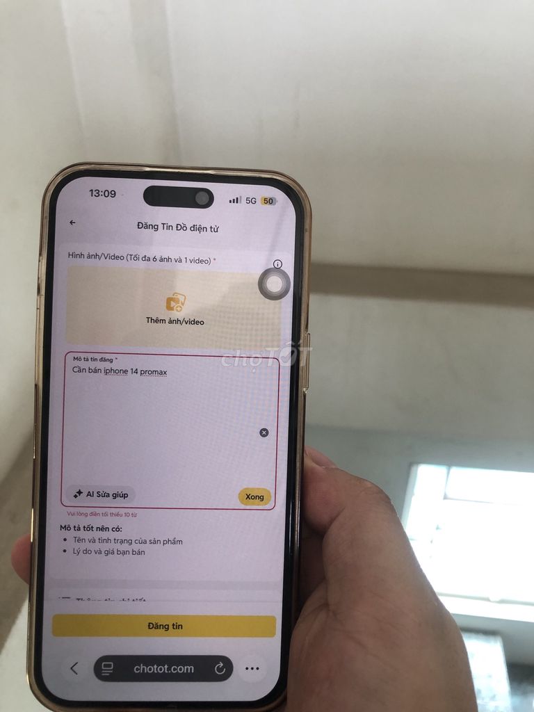 iPhone 14 Pro Max Vàng Mới. Mua bán Điện thoại tại Quận Nam Từ Liêm Hà Nội được đăng bởi Tên chưa cung cấp hình 1
