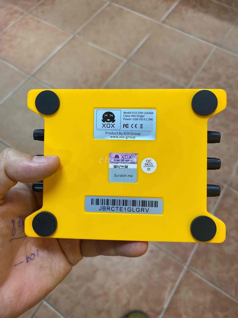 Sound card XOX K10 10th Jubilee. Mua bán Tivi, Âm thanh tại Huyện An Dương Hải Phòng được đăng bởi nguyen quyet hình 1
