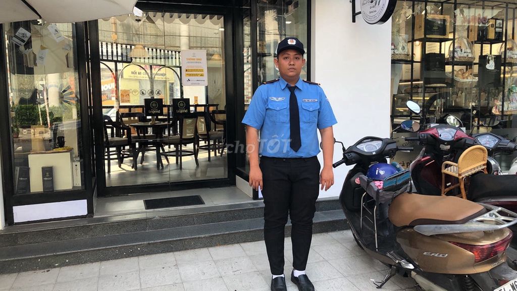 👮 TUYỂN NAM BẢO VỆ NHÀ HÀNG, QUẬN 5, TP.HCM.