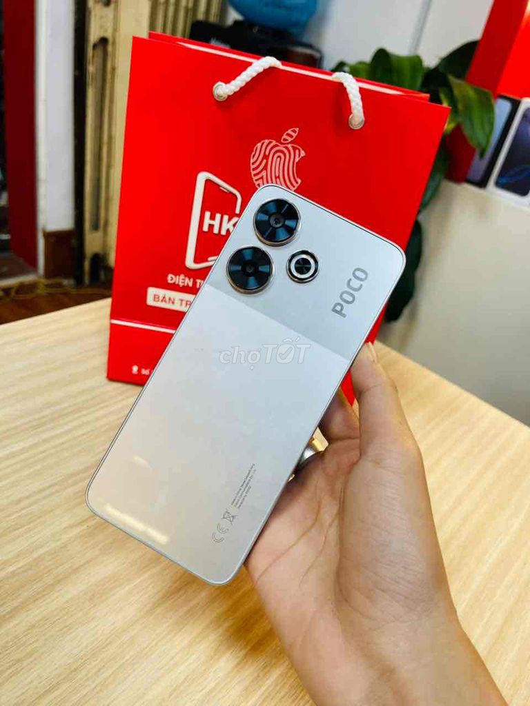 Xiaomi POCO M6 128GB Bạc 99% đẹp. Mua bán Điện thoại tại Thành phố Biên Hòa Đồng Nai được đăng bởi Thang Tran hình 1