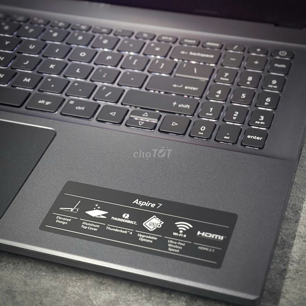 Acer Aspire 7 I5-12450H | 16G | 512G | 3050 4G ĐẸP. Mua bán Laptop tại Thành phố Thủ Đức Tp Hồ Chí Minh được đăng bởi Nguyễn Viết Quy hình 2