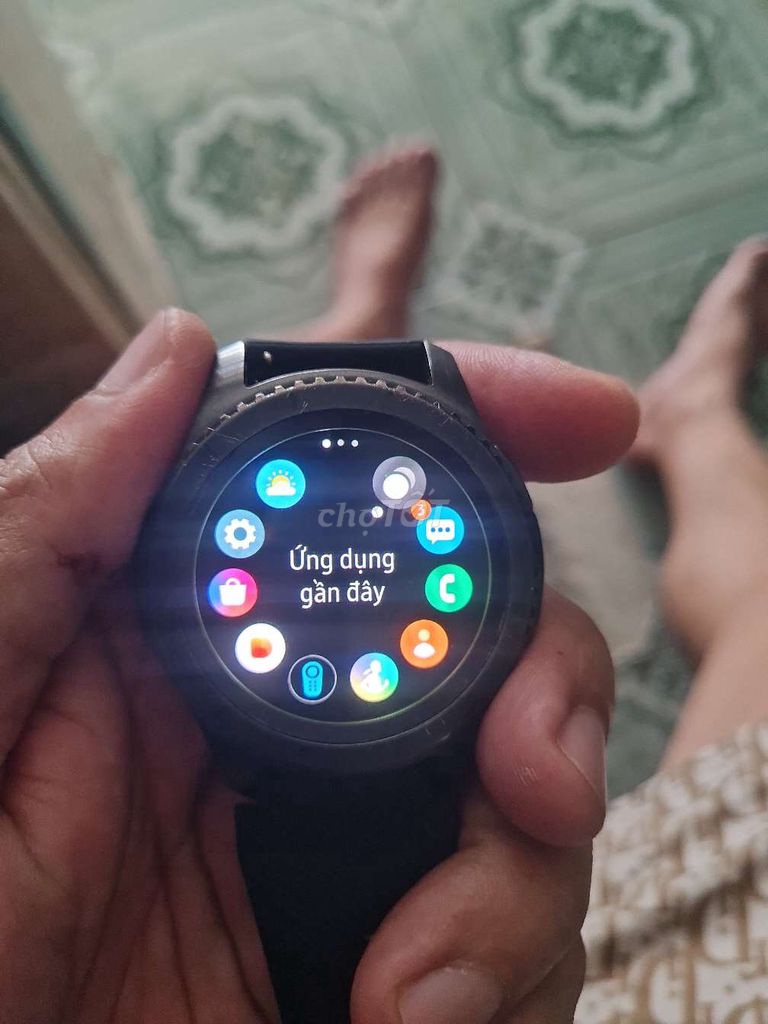 Samsung Gear S3 Frontier Đen Thép. Mua bán Thiết bị đeo thông minh tại Huyện Phụng Hiệp Hậu Giang được đăng bởi Minh Vi hình 1