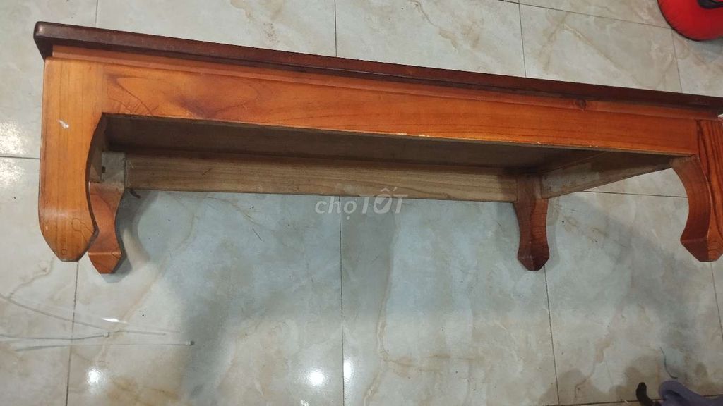 Bàn trà Gỗ thịt Nâu 60x100cm Rất mới. Mua bán Bàn ghế tại Quận Thanh Xuân Hà Nội được đăng bởi Việt Trần hình 1