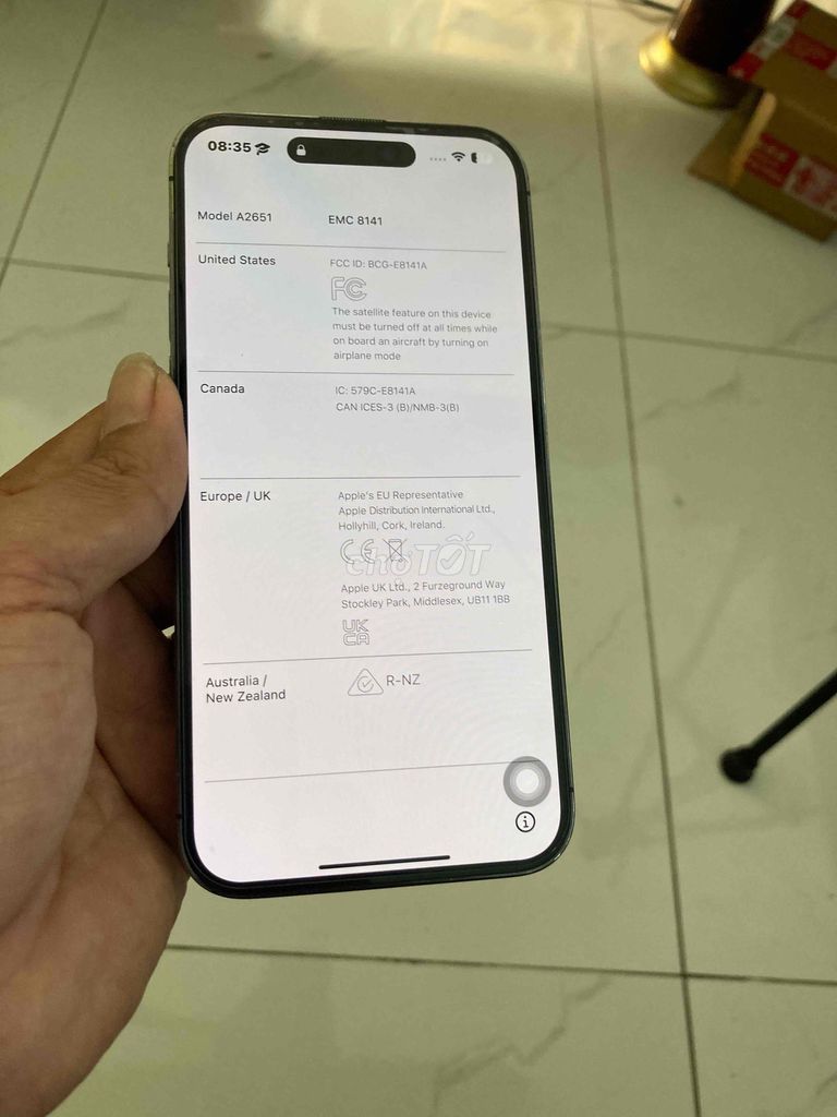 iPhone 14 prm máy icloud màn zin. Mua bán Điện thoại tại Thành phố Cao Lãnh Đồng Tháp được đăng bởi DUYMOBILE hình 1