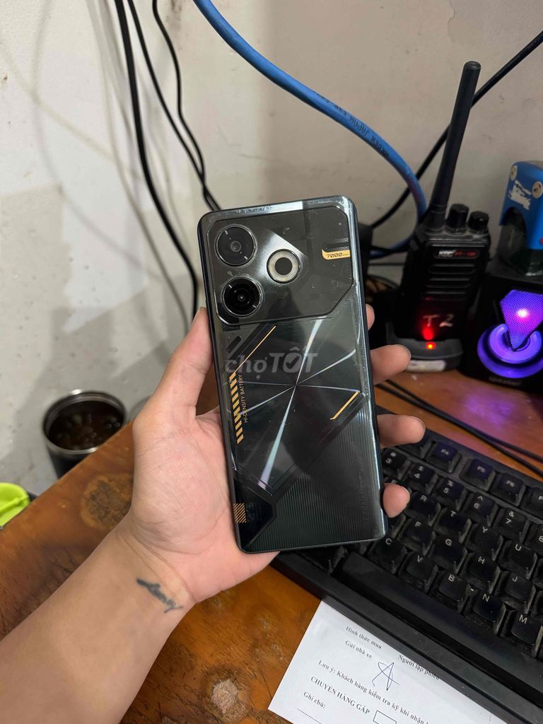 Tecno Pova 6 Neo 128GB Đen GL iphone. Mua bán Điện thoại tại Quận 5 Tp Hồ Chí Minh được đăng bởi Hoàng Minh Khánh hình 1