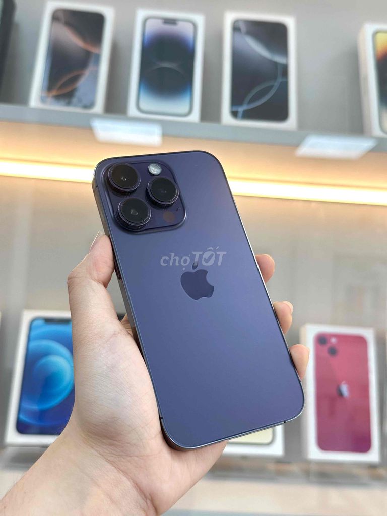 iPHONE 14 PRO 128GB ĐẸP ZIN KÈM BHV RƠI VỠ CỰC XỊN. Mua bán Điện thoại tại Huyện Trảng Bom Đồng Nai được đăng bởi X Mobile Trảng Bom hình 1