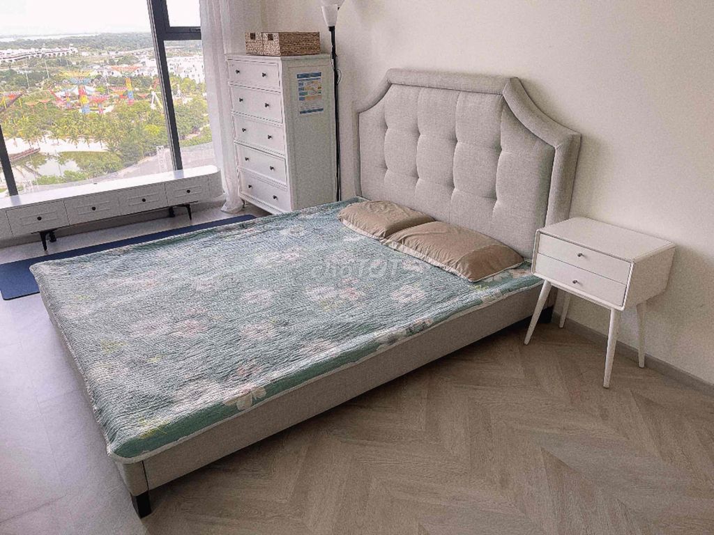 Giường ngủ Vải Xám 1.6m x 2m Mới. Mua bán Giường, chăn ga gối nệm tại Thành phố Thủ Đức Tp Hồ Chí Minh được đăng bởi võ thị diễm hương hình 1