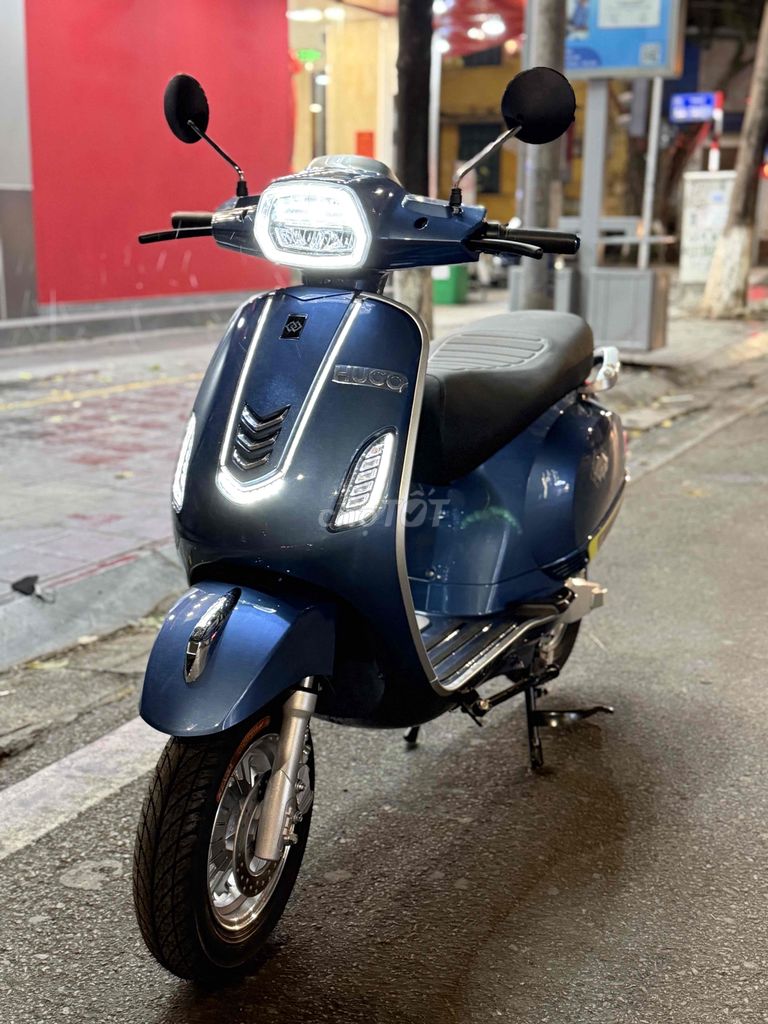 Xe Vespa điện model 2025- 2 phanh đĩa- thẻ từ. Mua bán Xe điện tại Quận Đống Đa Hà Nội được đăng bởi Xe Bảo Tín 61 Nguyễn Lương Bằng HN hình 2