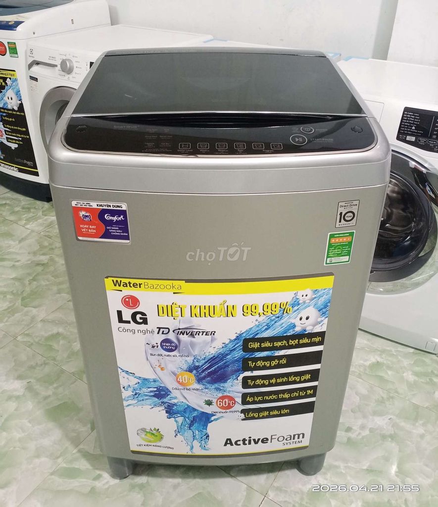 Máy giặt LG ThinQ 11kg INVERTER zin đẹp bao ship . Mua bán Máy giặt tại Huyện Nhà Bè Tp Hồ Chí Minh được đăng bởi Tường Vy 2026 hình 1