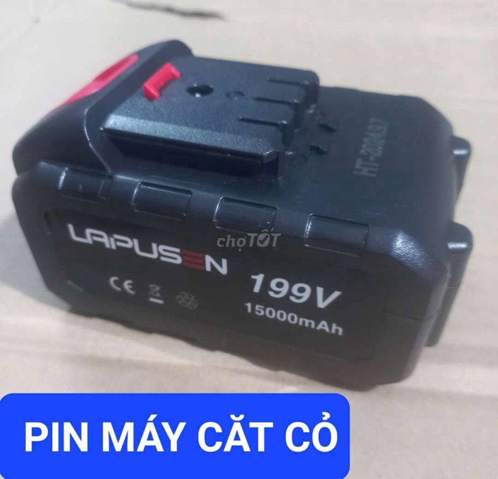 Pin máy cắt cỏ lapusen , pin máy cắt cỏ makita