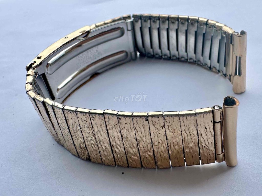 Dây đồng hồ Excalibur 18mm Rolled gold USA. Mua bán Phụ kiện thời trang khác tại Quận Bình Tân Tp Hồ Chí Minh được đăng bởi Vintage Watch hình 1
