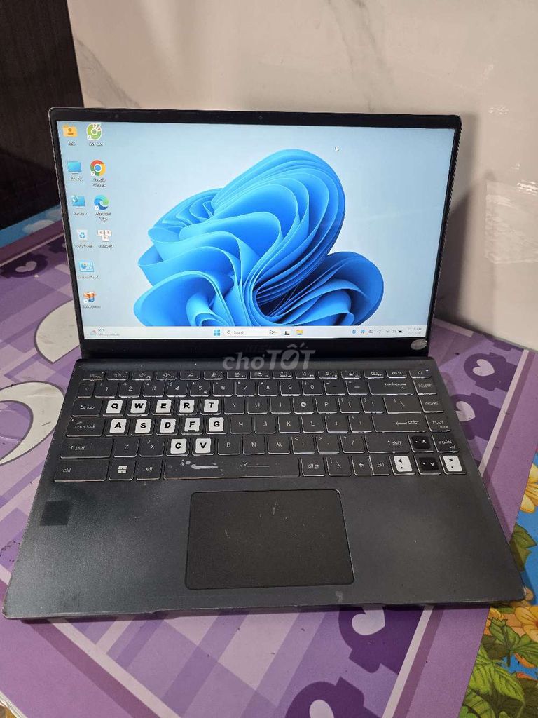 MSI 14 B11MOU i5-1155G7/8G/512G/14" FHD. Vỏ xấu. Mua bán Laptop tại Quận 12 Tp Hồ Chí Minh được đăng bởi Cầm Đồ Thanh Lý hình 1