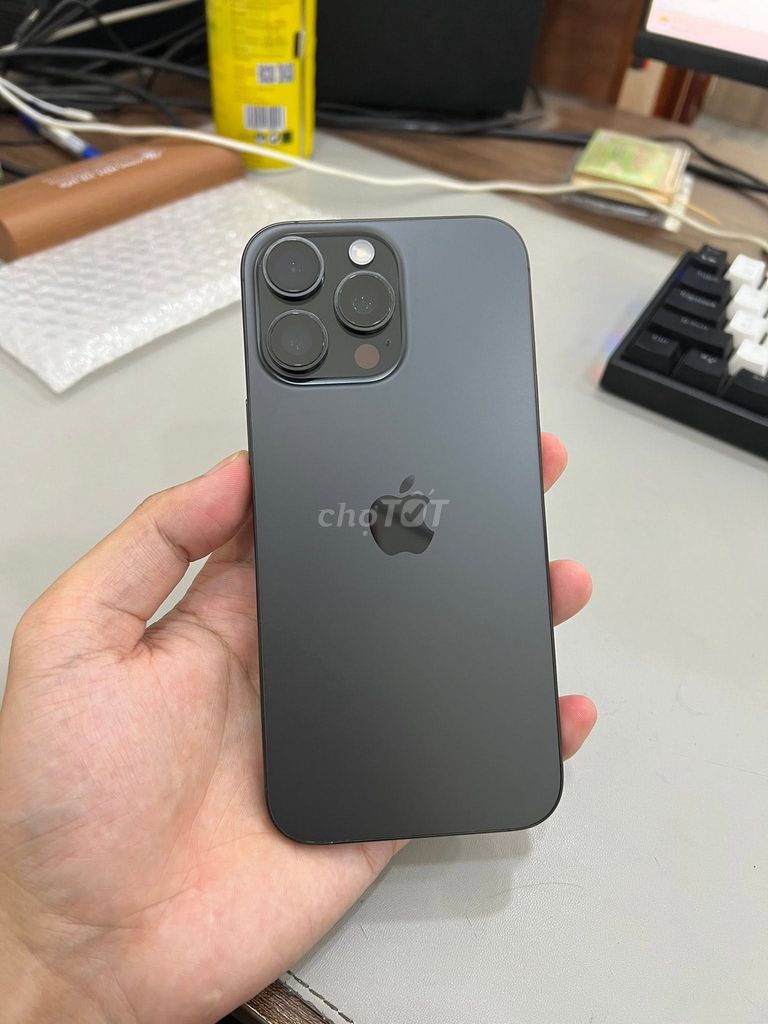 Apple iPhone 16 Pro Max 256GB Đen 99% keng nét. Mua bán Điện thoại tại Quận Tân Bình Tp Hồ Chí Minh được đăng bởi Hội Đồ Điện Tử hình 1