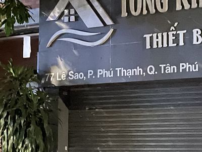 Cho thuê nhà 77 Lê Sao Phú Thạnh Tân Phú