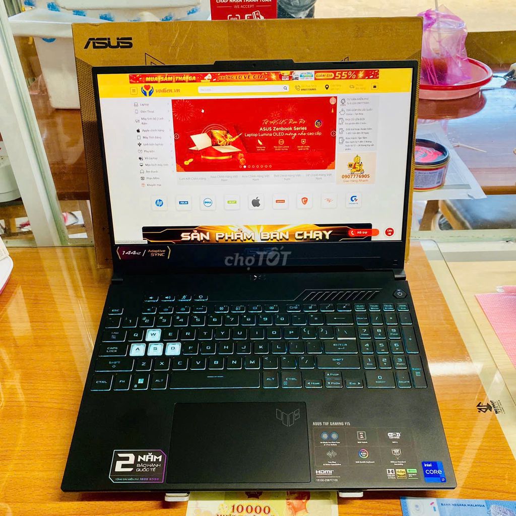 Asus TUF Gaming FX507ZC4 i7-12700H 16/512G RTX3050. Mua bán Laptop tại Quận Ninh Kiều Cần Thơ được đăng bởi Võ Diện hình 1