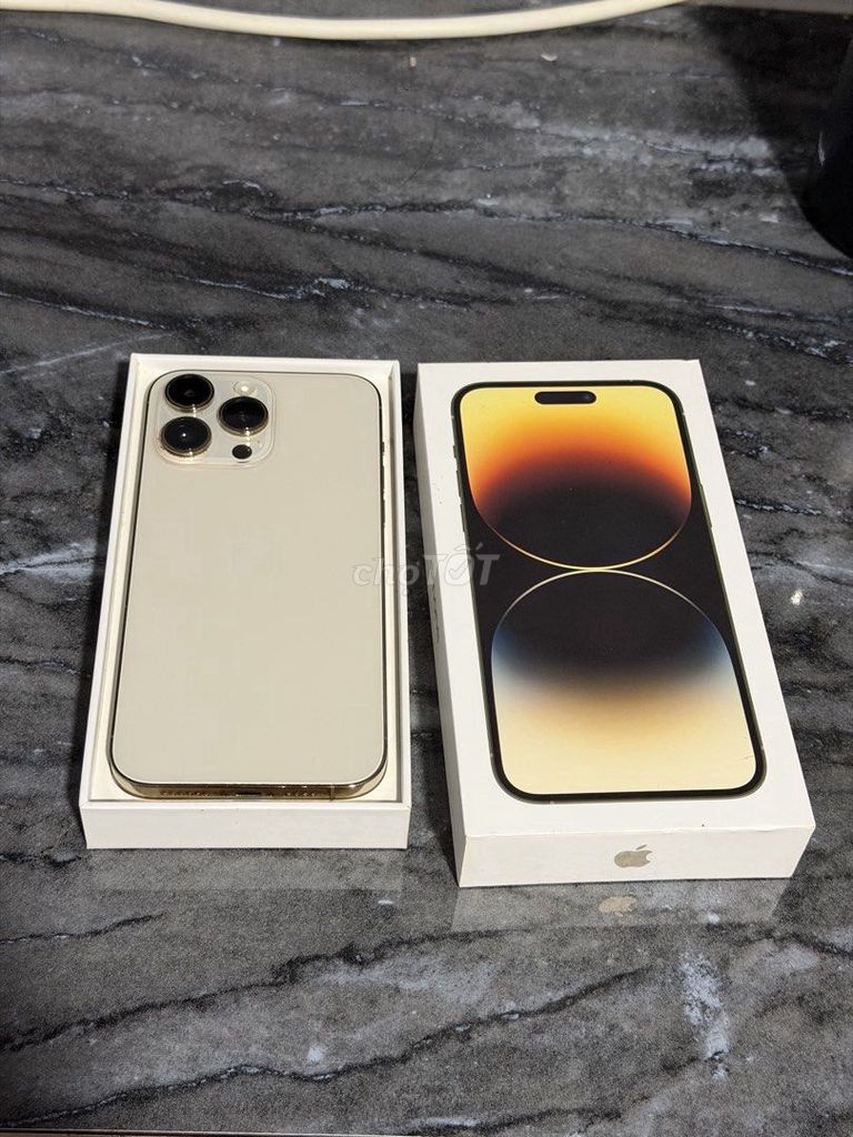 iPhone 14 ProMax 256 Vàng Gold mới dùng 8 tháng. Mua bán Điện thoại tại Quận Bình Thạnh Tp Hồ Chí Minh được đăng bởi Ngọc hình 1
