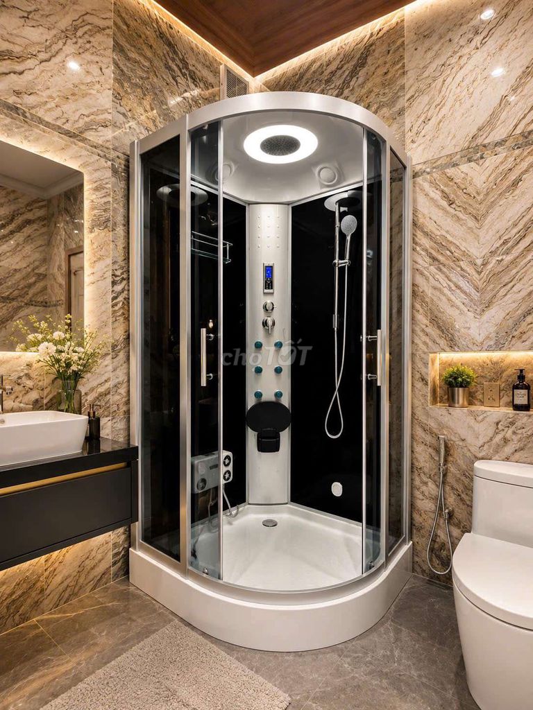 Phòng xông hơi ướt Đa năng 3IN1 Nhập khẩu. Mua bán Thiết bị vệ sinh, nhà tắm tại Quận 6 Tp Hồ Chí Minh được đăng bởi Uyên hình 1