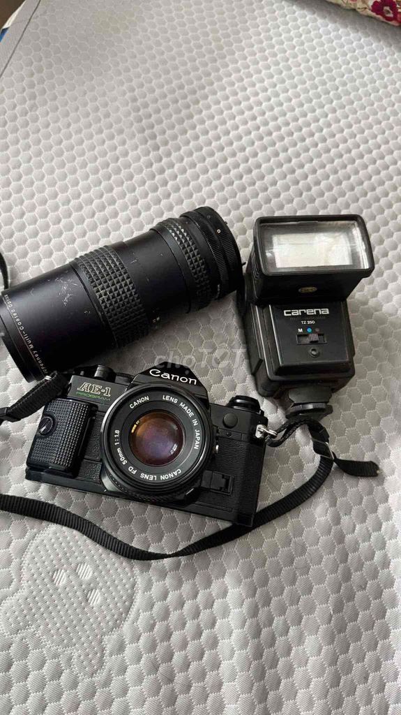 Máy ảnh phim Canon AE-1 Program Đen Đã sử dụng. Mua bán Máy ảnh, Máy quay tại Quận 10 Tp Hồ Chí Minh được đăng bởi Phạm Kim Ngân hình 1