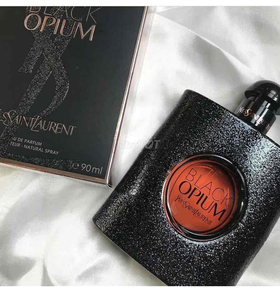 pass nước hoa chính hãng black opium 90ml new