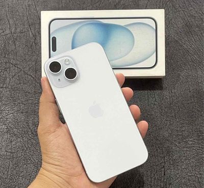 iPhone 15 128GB Blue FULLBOX 99% BH APPLE 06/2025
