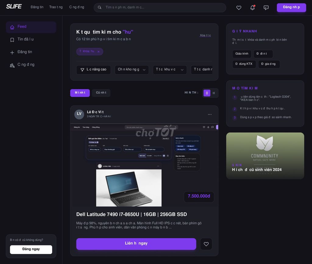 Dell Latitude 7490 i7-8650U 16GB/256GB. Mua bán Laptop tại Quận Cẩm Lệ Đà Nẵng được đăng bởi Tú Hoàng hình 1