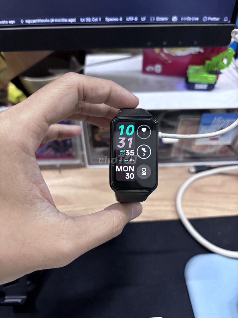 OPPO Watch Đen. Mua bán Thiết bị đeo thông minh tại Thành phố Thủ Đức Tp Hồ Chí Minh được đăng bởi Lý Quỳnh hình 1