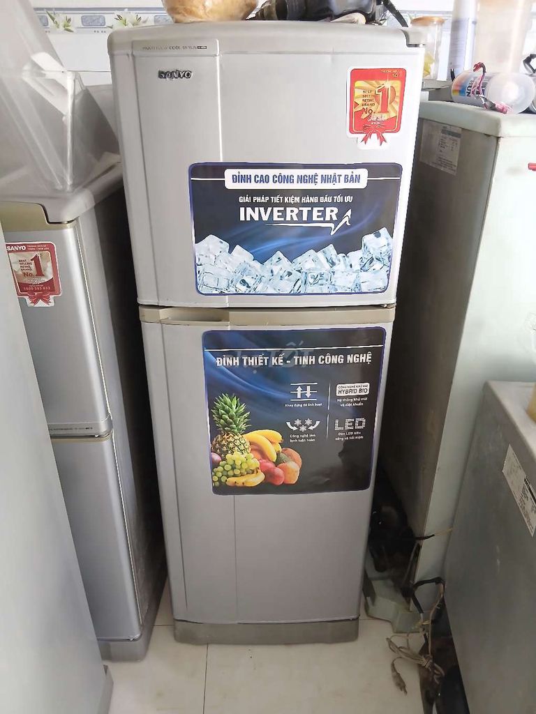 Bán tủ lạnh SANYO 150L đẹp còn đang sử dụng tốt. Mua bán Tủ lạnh tại Thành phố Thuận An Bình Dương được đăng bởi Huy Hoàng hình 1