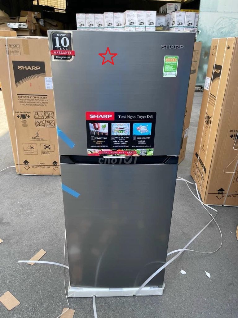 Tủ lạnh SHARP trả góp- tủ mới 100% - chỉ cccd. Mua bán Tủ lạnh tại Quận 12 Tp Hồ Chí Minh được đăng bởi NHƯ ĐIỆN MÁY TRẢ GÓP LÊ TRIỀU hình 1