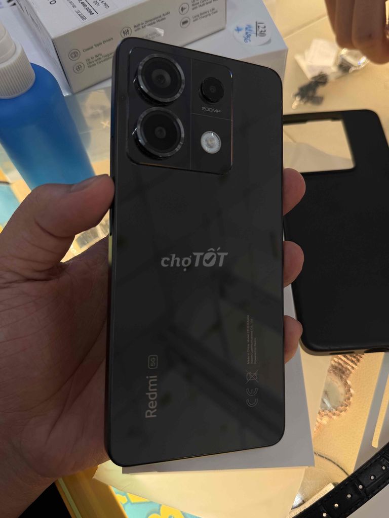 Xiaomi Redmi Note 13 Pro 5G Đen bh tgdd. Mua bán Điện thoại tại Thành phố Bến Tre Bến Tre được đăng bởi Minh Anh hình 1