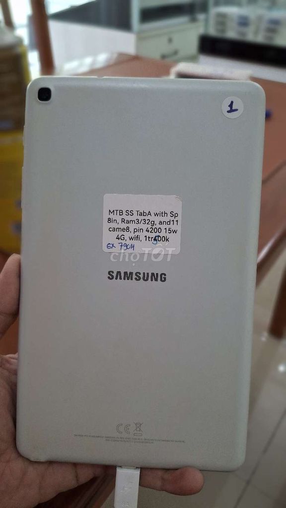 Samsung Tab A with S Pen 8 inch 3GB/32GB. Mua bán Máy tính bảng tại Thành phố Thủ Dầu Một Bình Dương được đăng bởi TTMobileBD hình 1