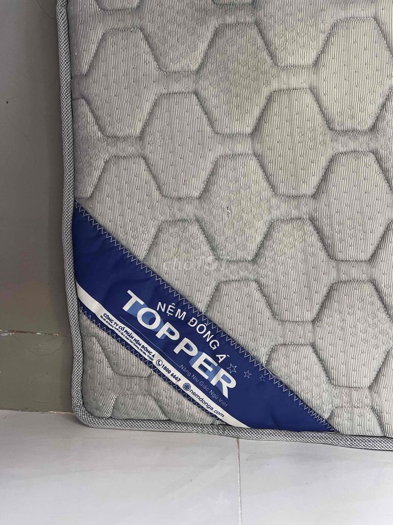 Chuyển trọ pass Nệm Topper Còn mới. Mua bán Giường, chăn ga gối nệm tại Quận 8 Tp Hồ Chí Minh được đăng bởi Thuận Trương hình 1