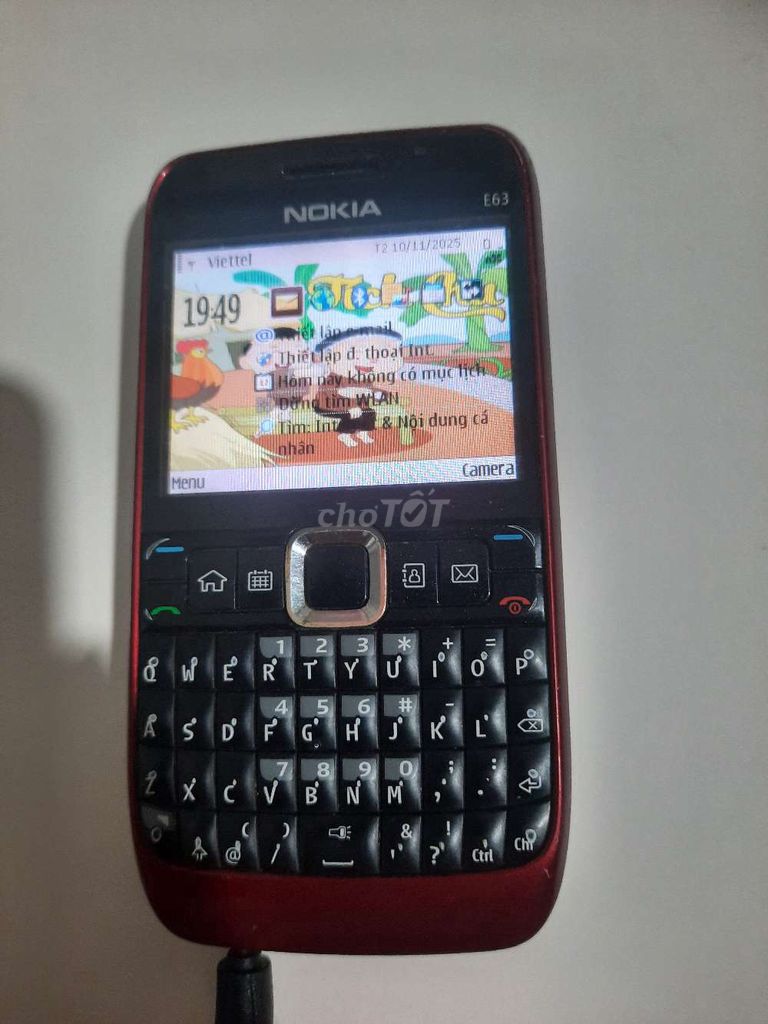 Nokia E63 sim sóng wifi oke kèm pin và sạc. Mua bán Điện thoại tại Quận Hai Bà Trưng Hà Nội được đăng bởi quan quan hình 1