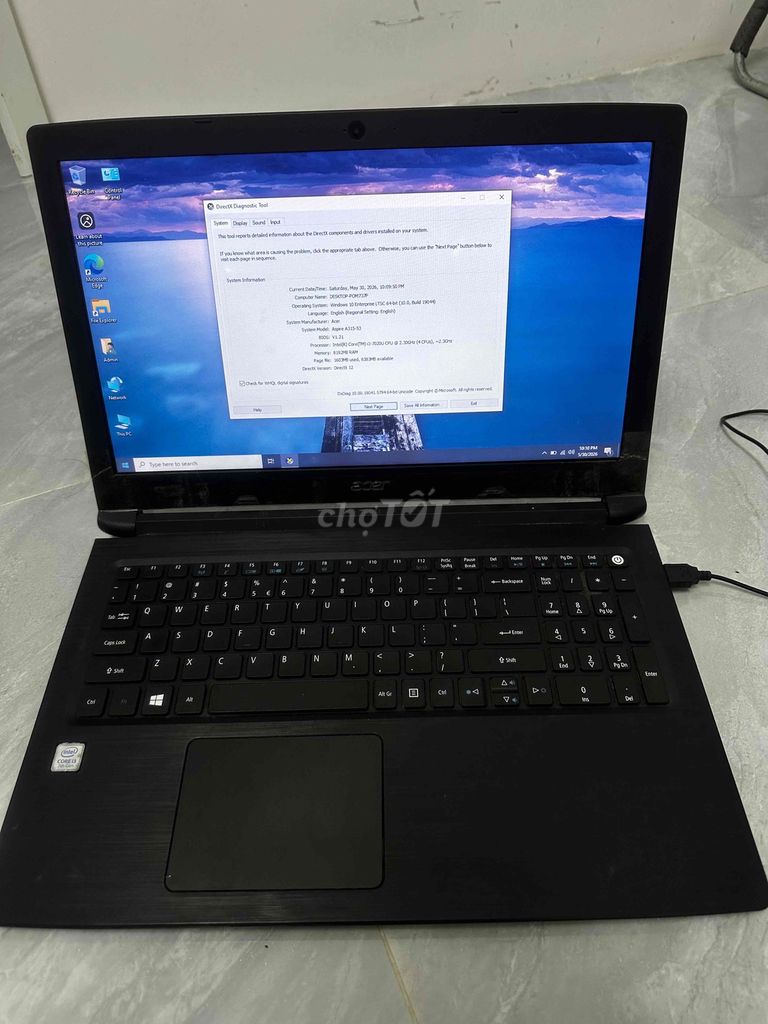 Acer Aspire A315-53 i3-7020U 4gb/128gb. Mua bán Laptop tại Quận Nam Từ Liêm Hà Nội được đăng bởi Phạm Thế Tho hình 1