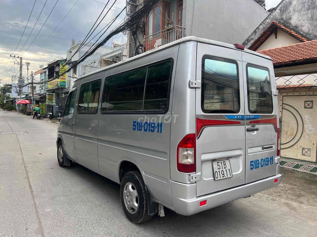 MercedesSpriter Van 6 chổ 850kg đi giờ cấm sx 2007. Mua bán Ô tô tại Quận 8 Tp Hồ Chí Minh được đăng bởi Đông Mai hình 3