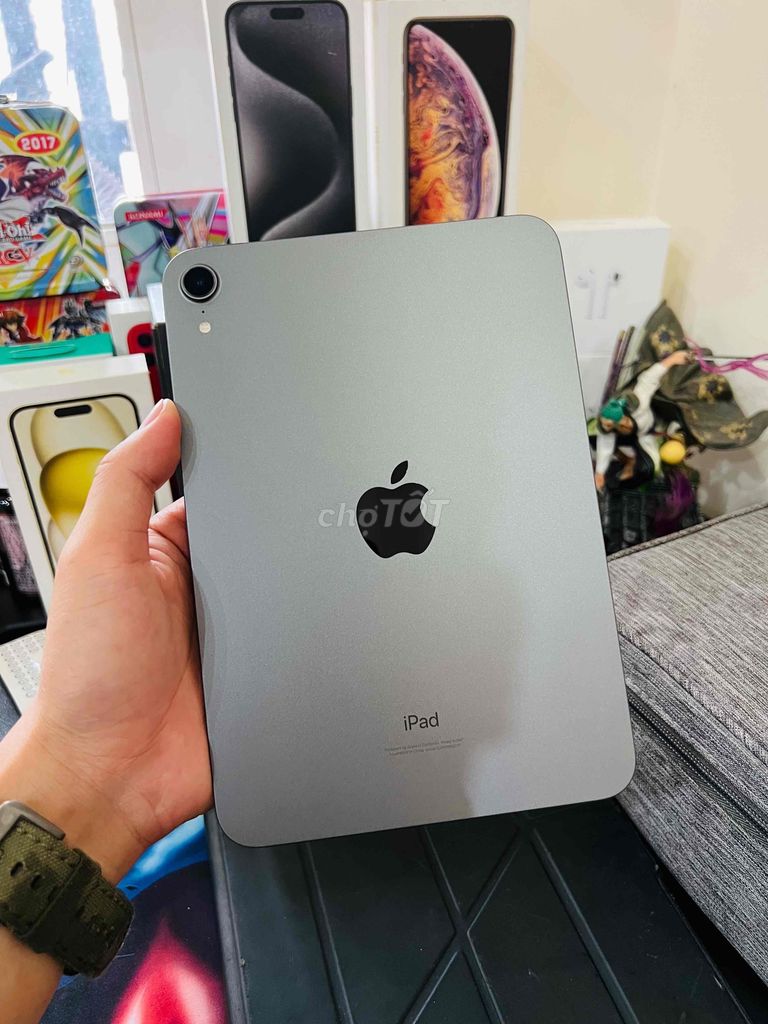 iPad Mini 6 64GB Gray - Wifi - Đẹp Keng Pin 96%