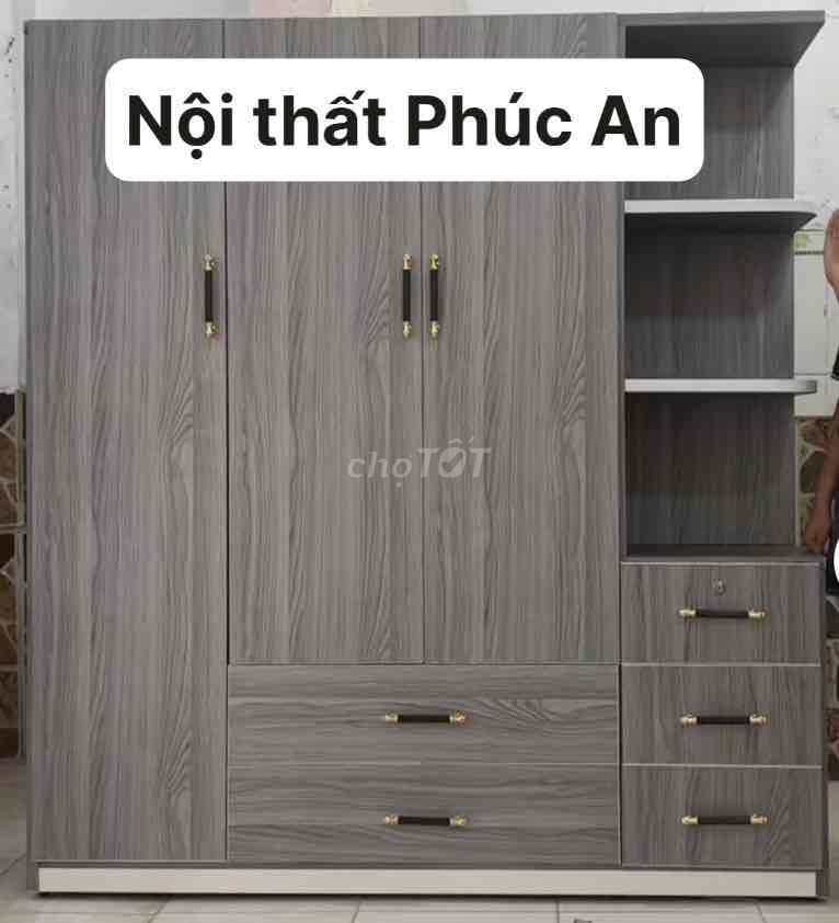 tủ nhựa liền kệ 180x160 miễn phí lắp đặt