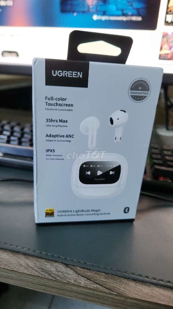 Tai nghe UGREEN LightBuds Magic Trắng. Mua bán Tivi, Âm thanh tại Quận Thanh Khê Đà Nẵng được đăng bởi Anh Tuấn Apple hình 1