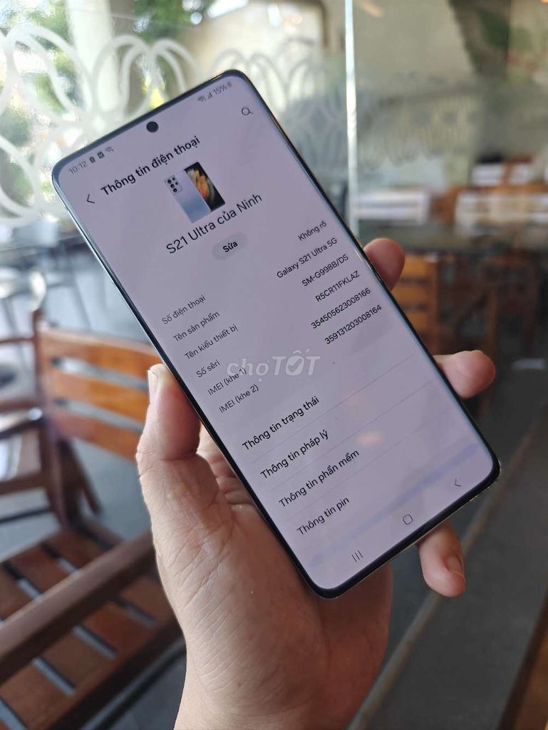 Samsung S21 Ultra 5G 128GB. Mua bán Điện thoại tại Quận Ninh Kiều Cần Thơ được đăng bởi nguyễn Trần Quân hình 1