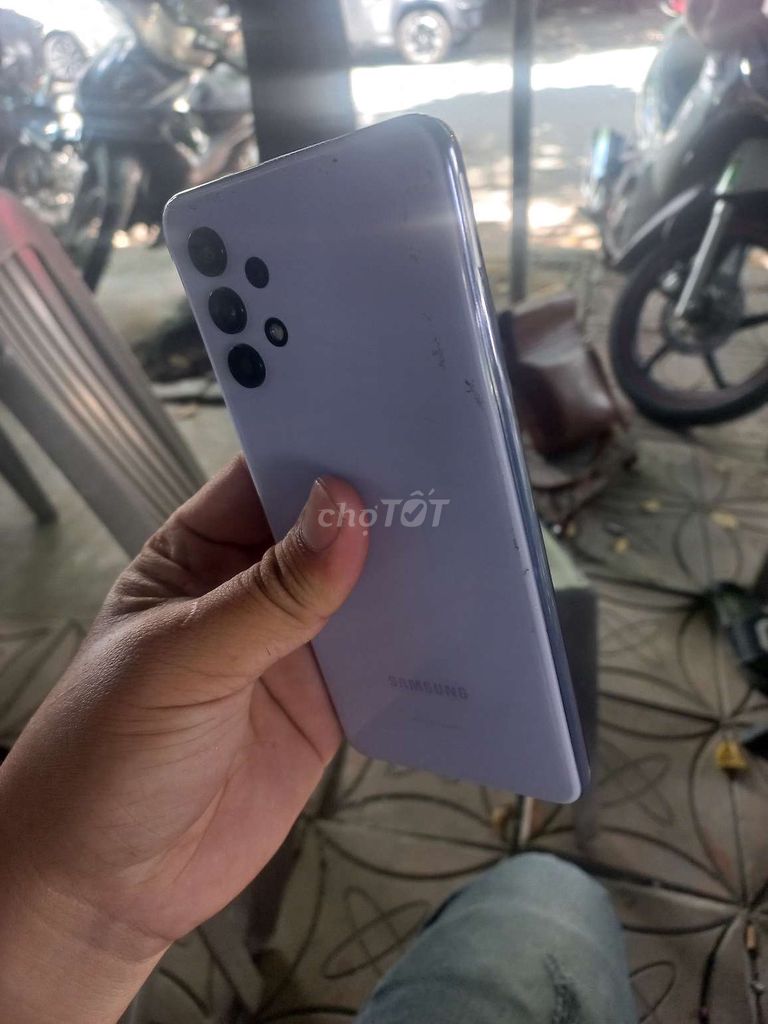Samsung Galaxy A32 128GB Tím 99%2 sim sai êm. Mua bán Điện thoại tại Quận Ninh Kiều Cần Thơ được đăng bởi Thảo Nguyễn hình 1