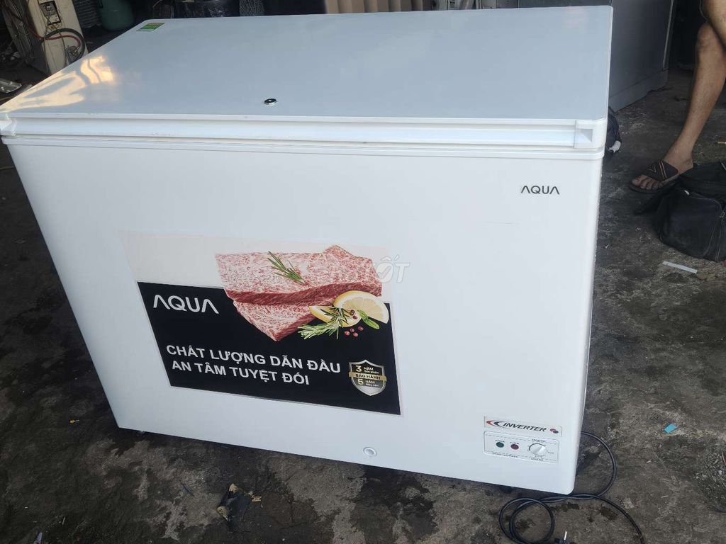 Tủ đông AQUA 301 lít Inverter. Mua bán Tủ lạnh tại Thành phố Sóc Trăng Sóc Trăng được đăng bởi Trung Nghĩa hình 1