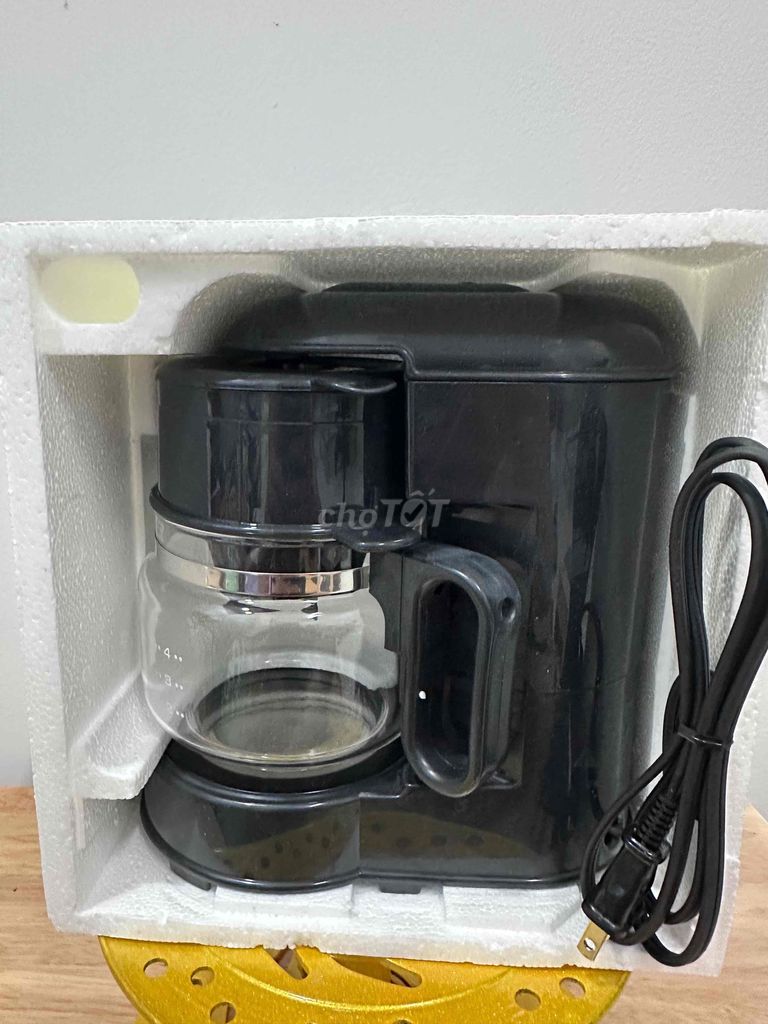Máy pha cà phê NDK Family CN-411 Đen 500W. Mua bán Bếp, lò, đồ điện nhà bếp tại Thành phố Sóc Trăng Sóc Trăng được đăng bởi Phạm Toàn Thắng hình 1