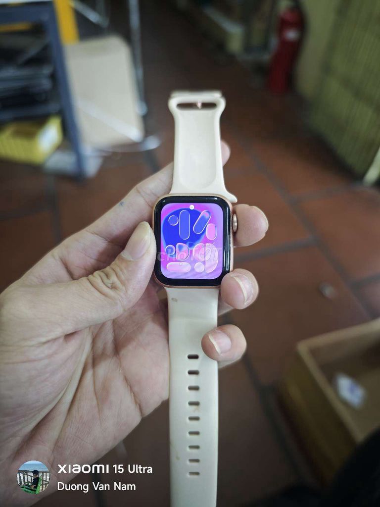 Apple Watch Series 6 40mm Hồng. Mua bán Thiết bị đeo thông minh tại Quận 8 Tp Hồ Chí Minh được đăng bởi Dương văn Nam hình 1