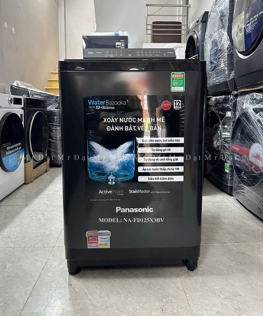 Máy giặt Inverter 12.5 kg PANASONIC. NA-FD125X3BV. Mua bán Máy giặt tại Quận 8 Tp Hồ Chí Minh được đăng bởi Trần Thiện Đạt hình 1